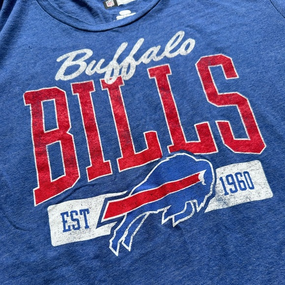 Women’s Buffalo Bills Blue T-Shirt -Large - Picture 4 of 8